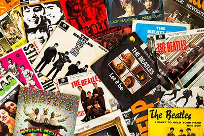 The Beatles record covers