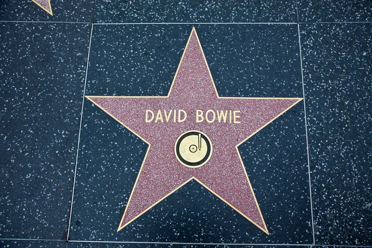 Hollywood Walk Of Fame Star David Bowie
