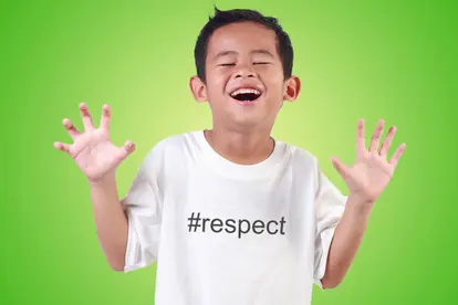 Happy Boy with t-shirt