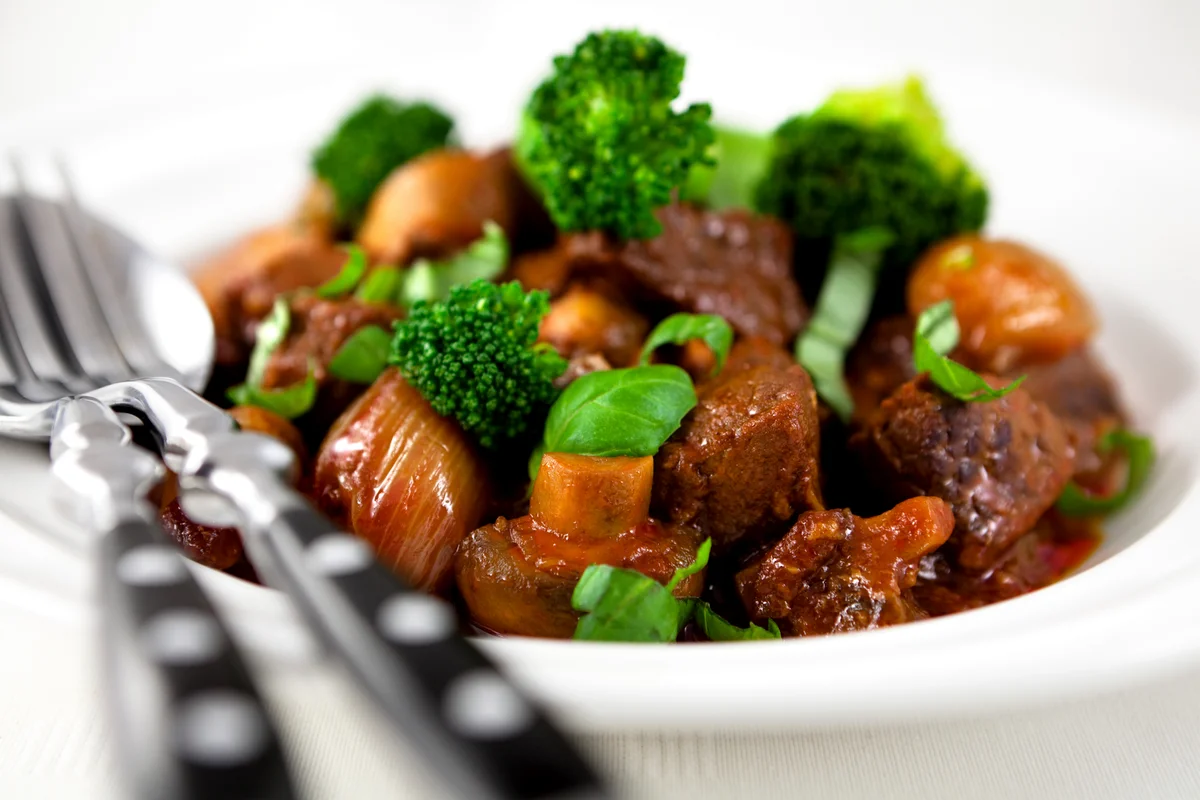 Beef with broccoli