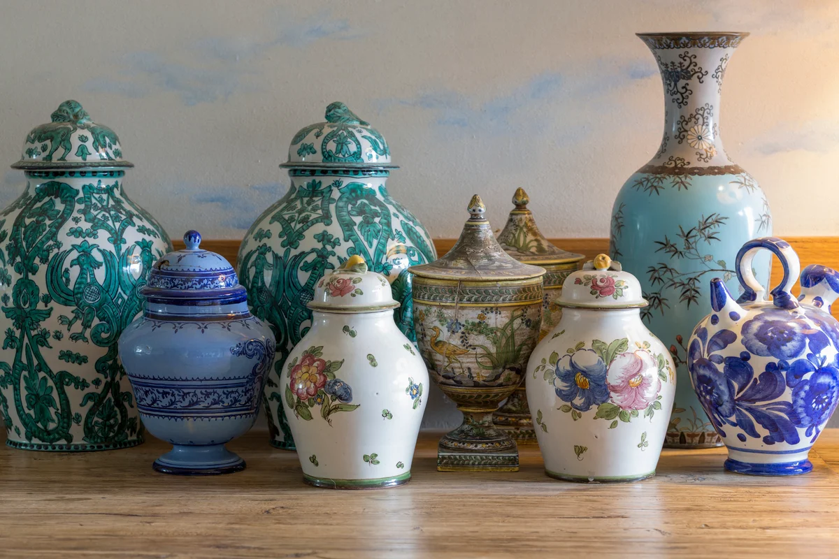 antique vases