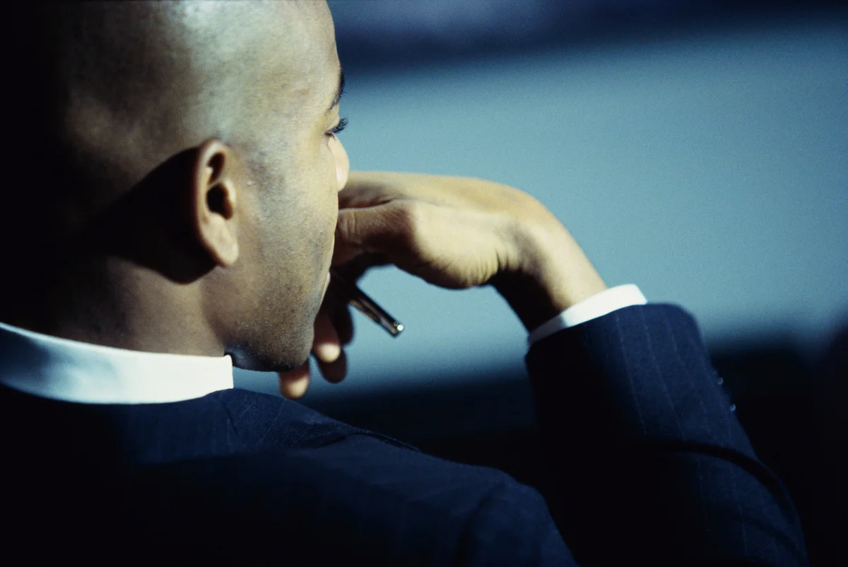 contemplative man