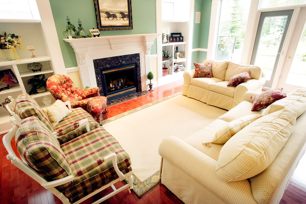 living room arrangement