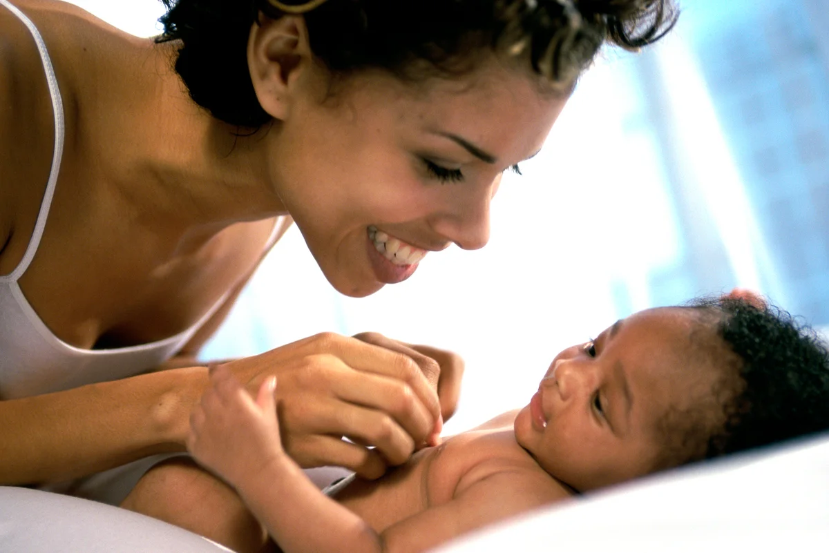 mother and baby