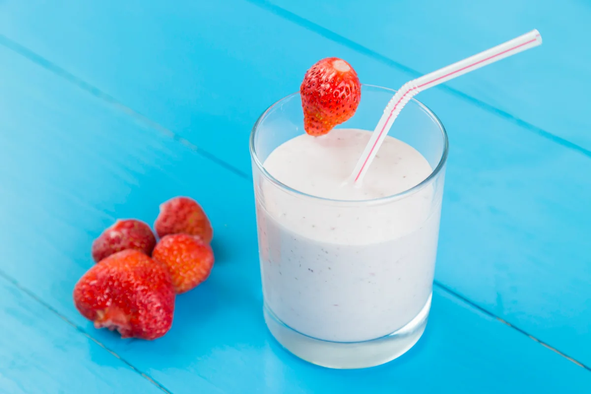Strawberry milkshake