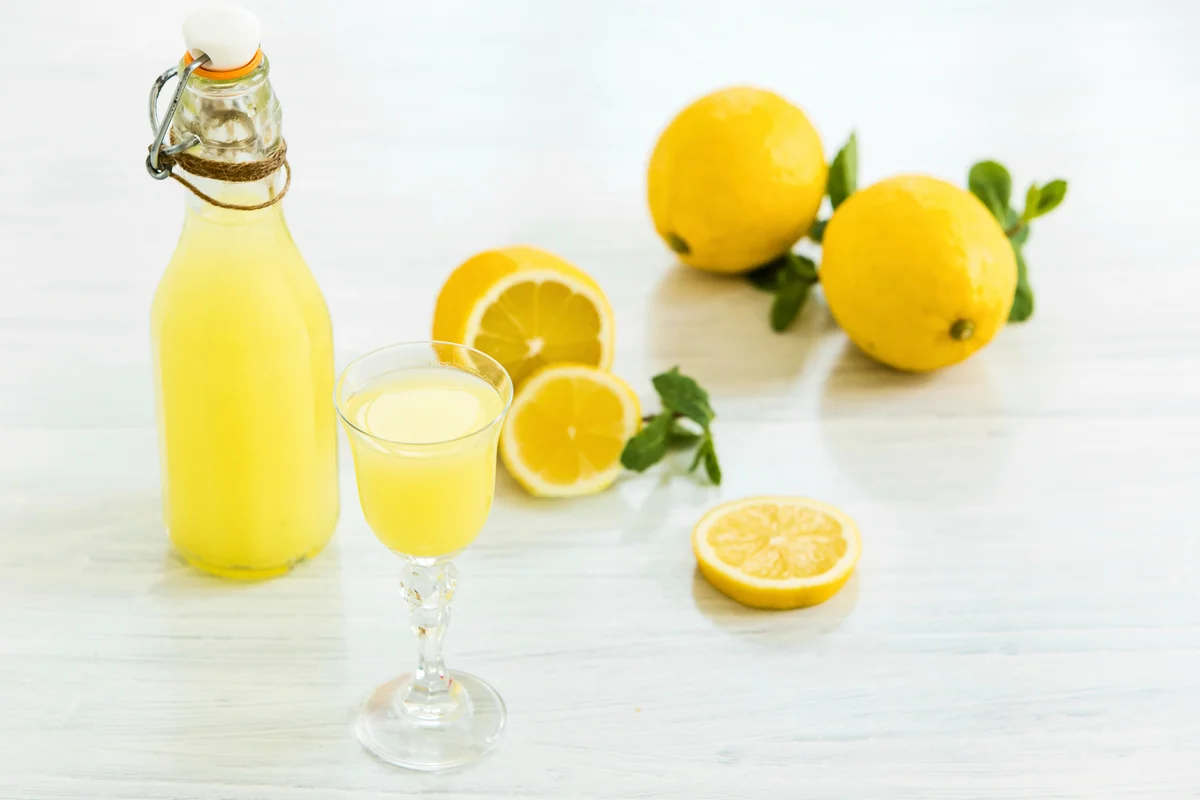 Italian limoncello