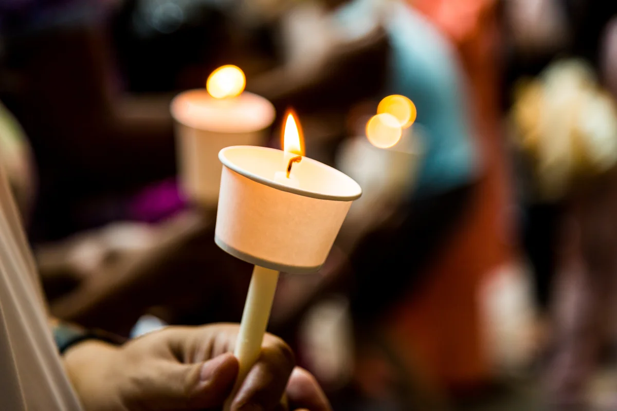 candlelight vigil