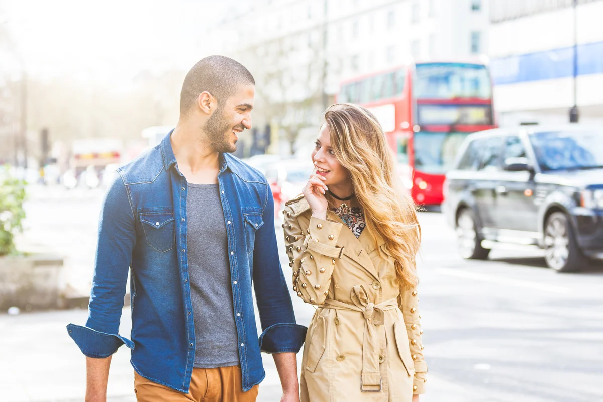 couple in london