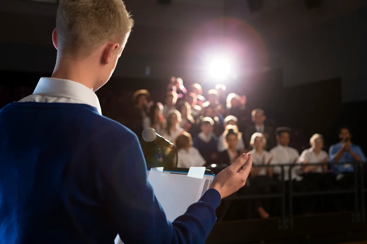 high school speech