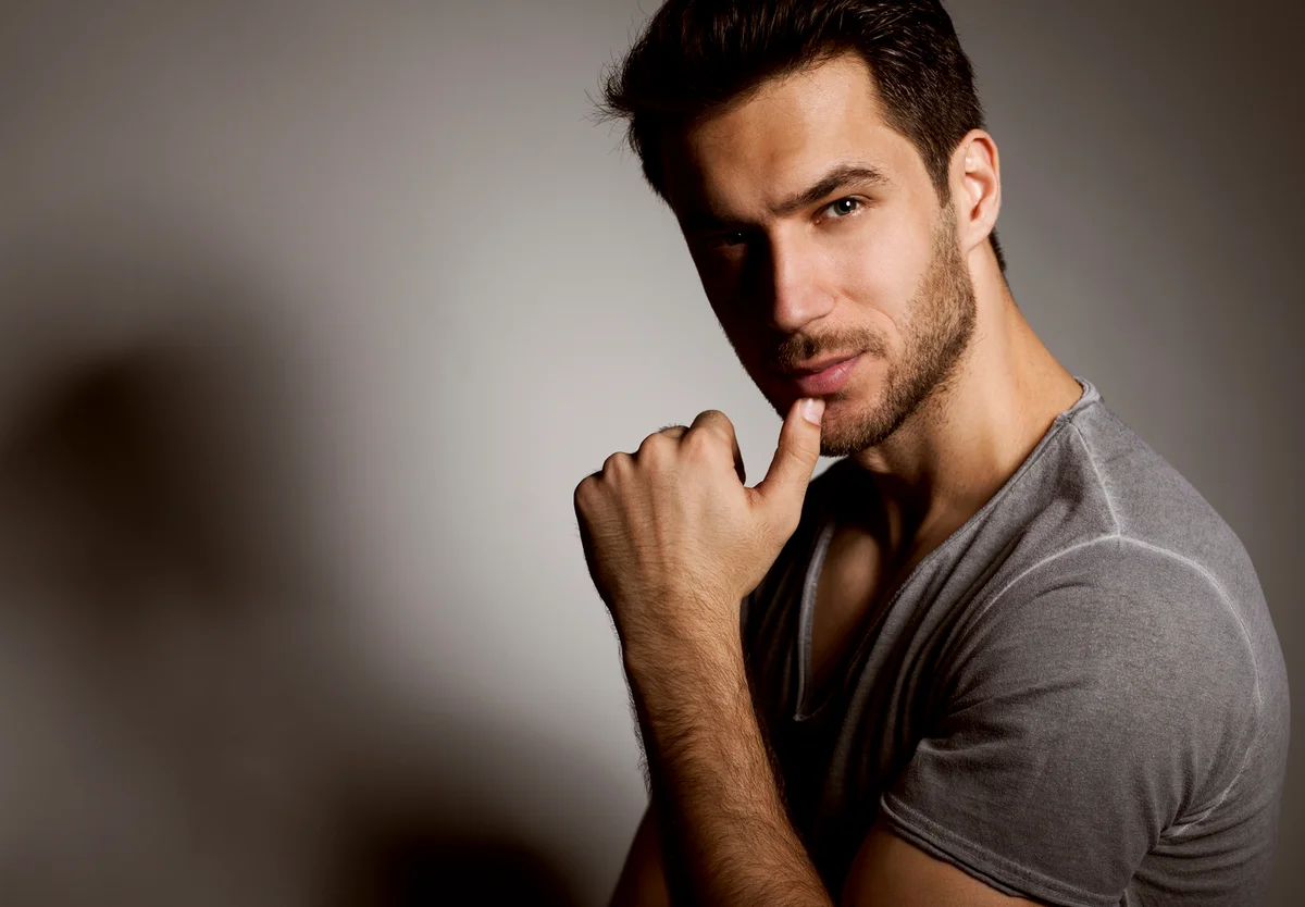 Handsome man