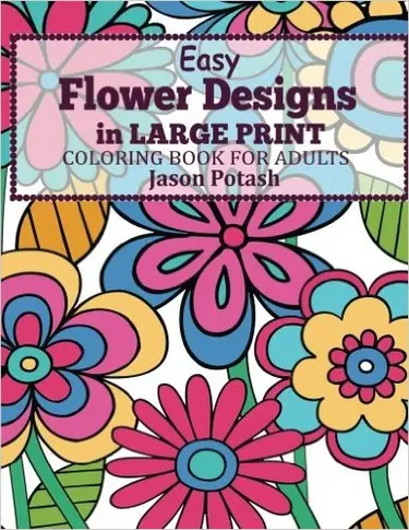 Large Print Coloring Book