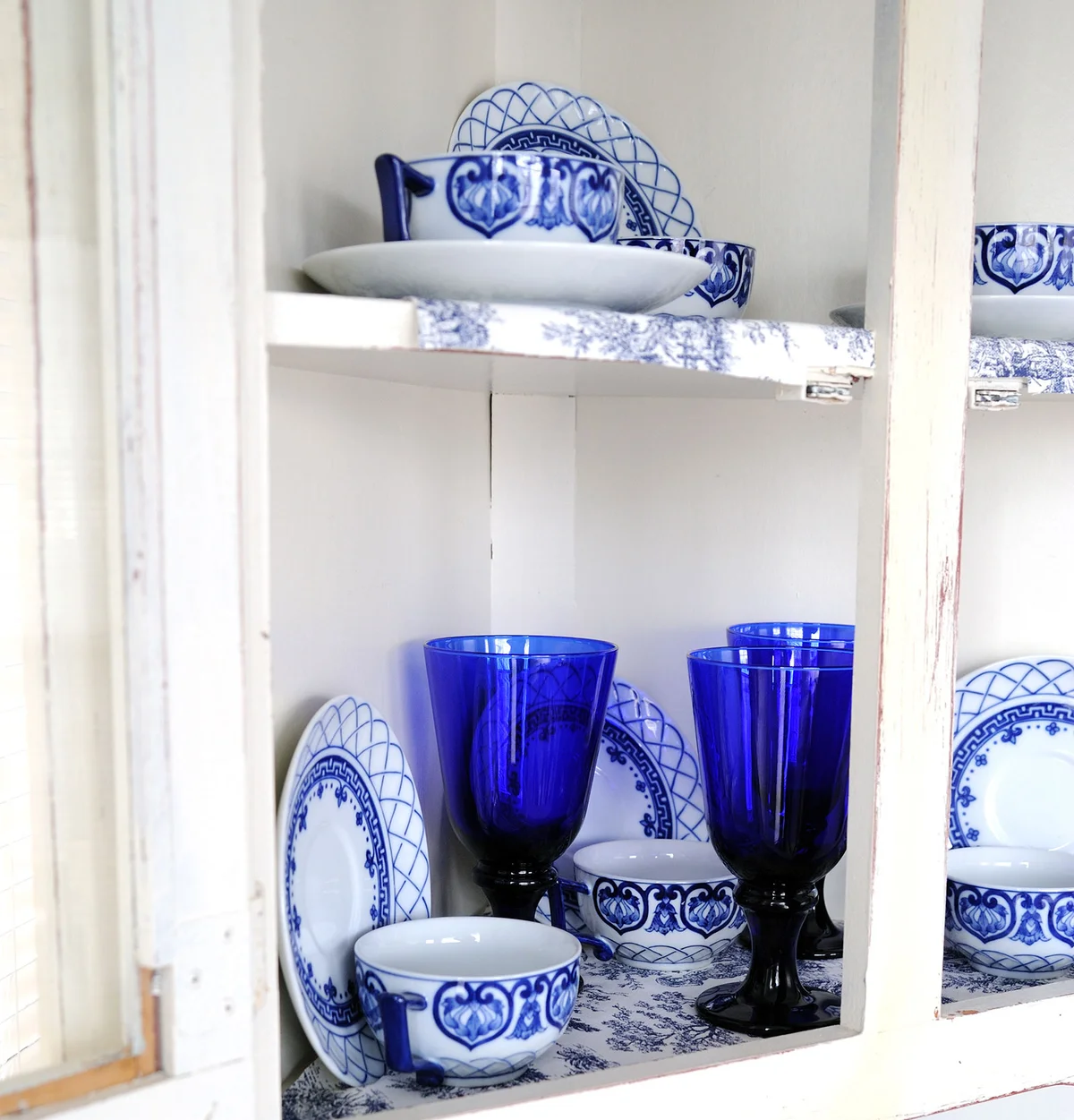 blue and white china