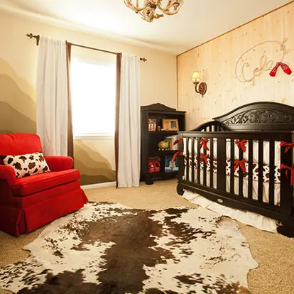 Western Silk crib set