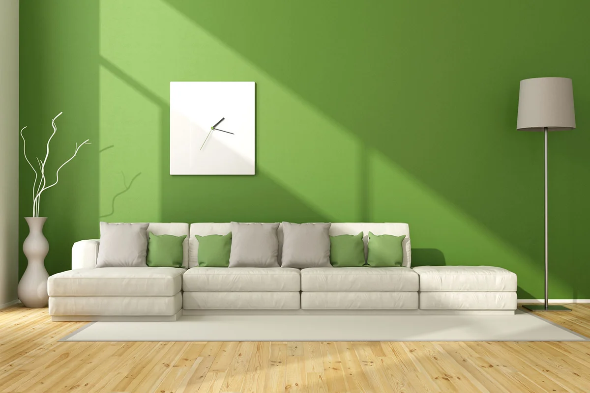 Green Living Room