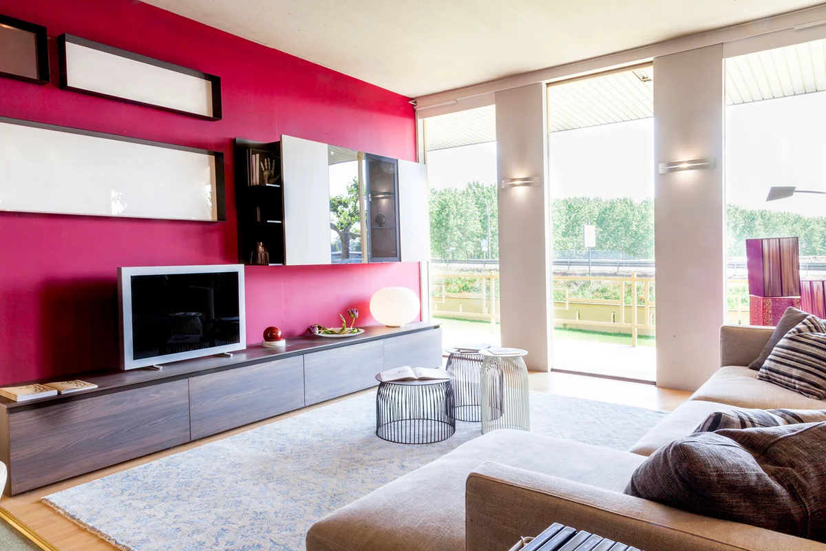 Tropical Pink and Gray Den