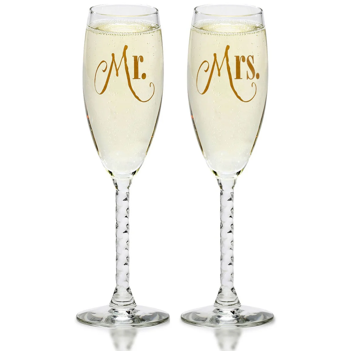 Wedding champagne flutes