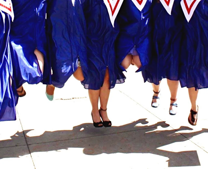 jumping grads