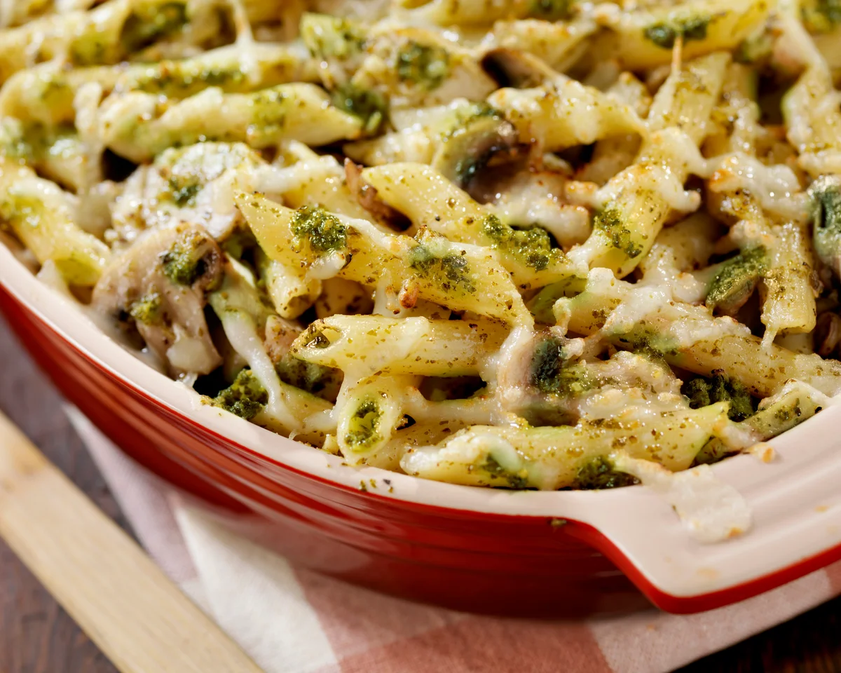 pesto chicken bake