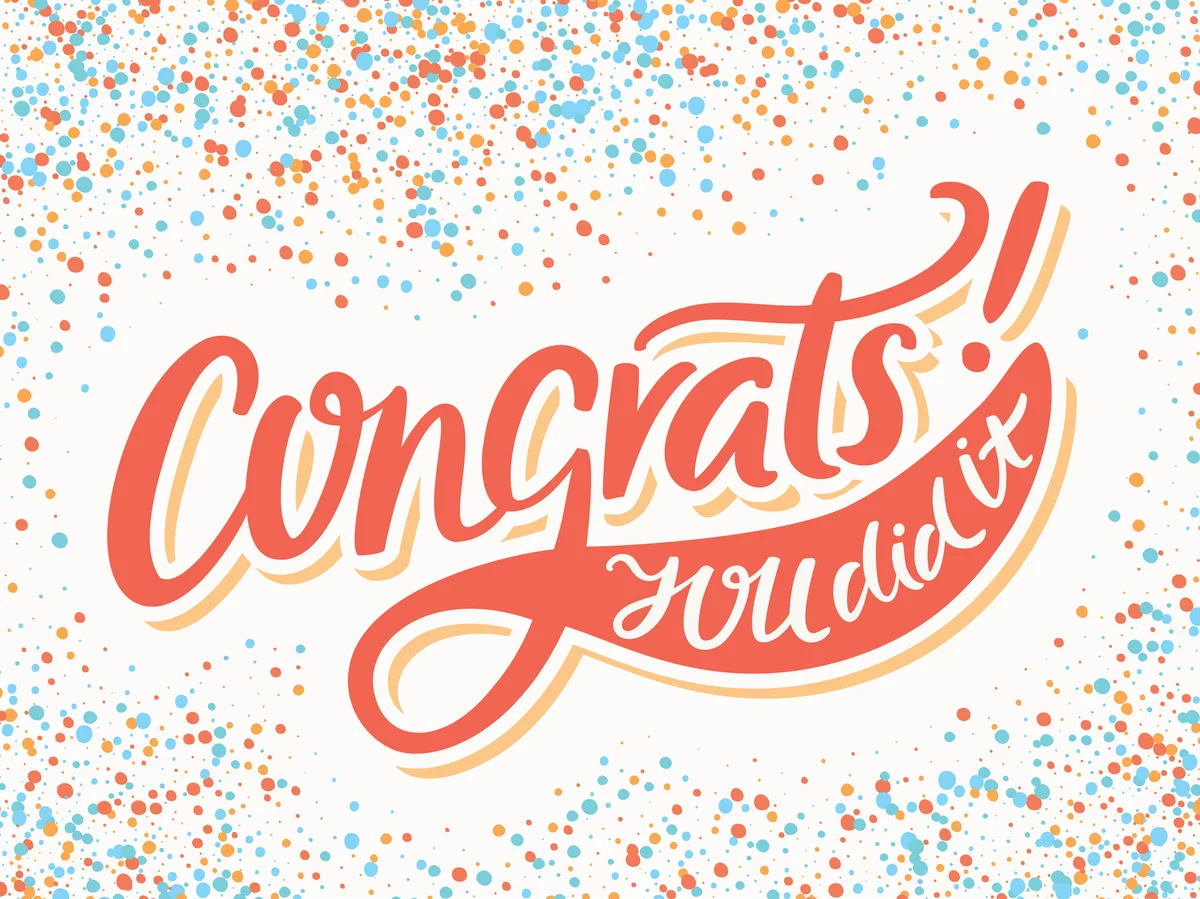 Congratulations card