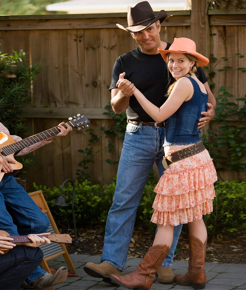 Country music and dancing