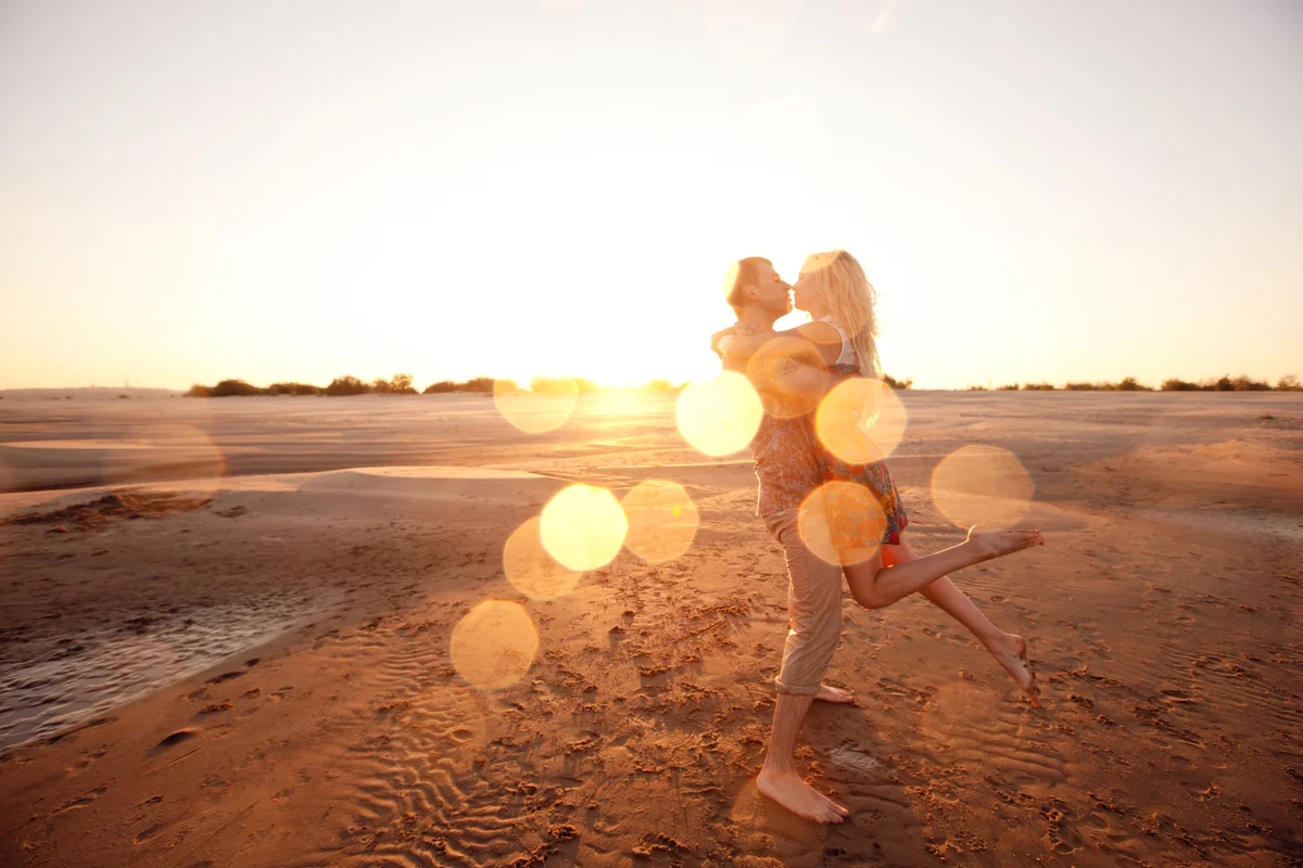Couple on the beach