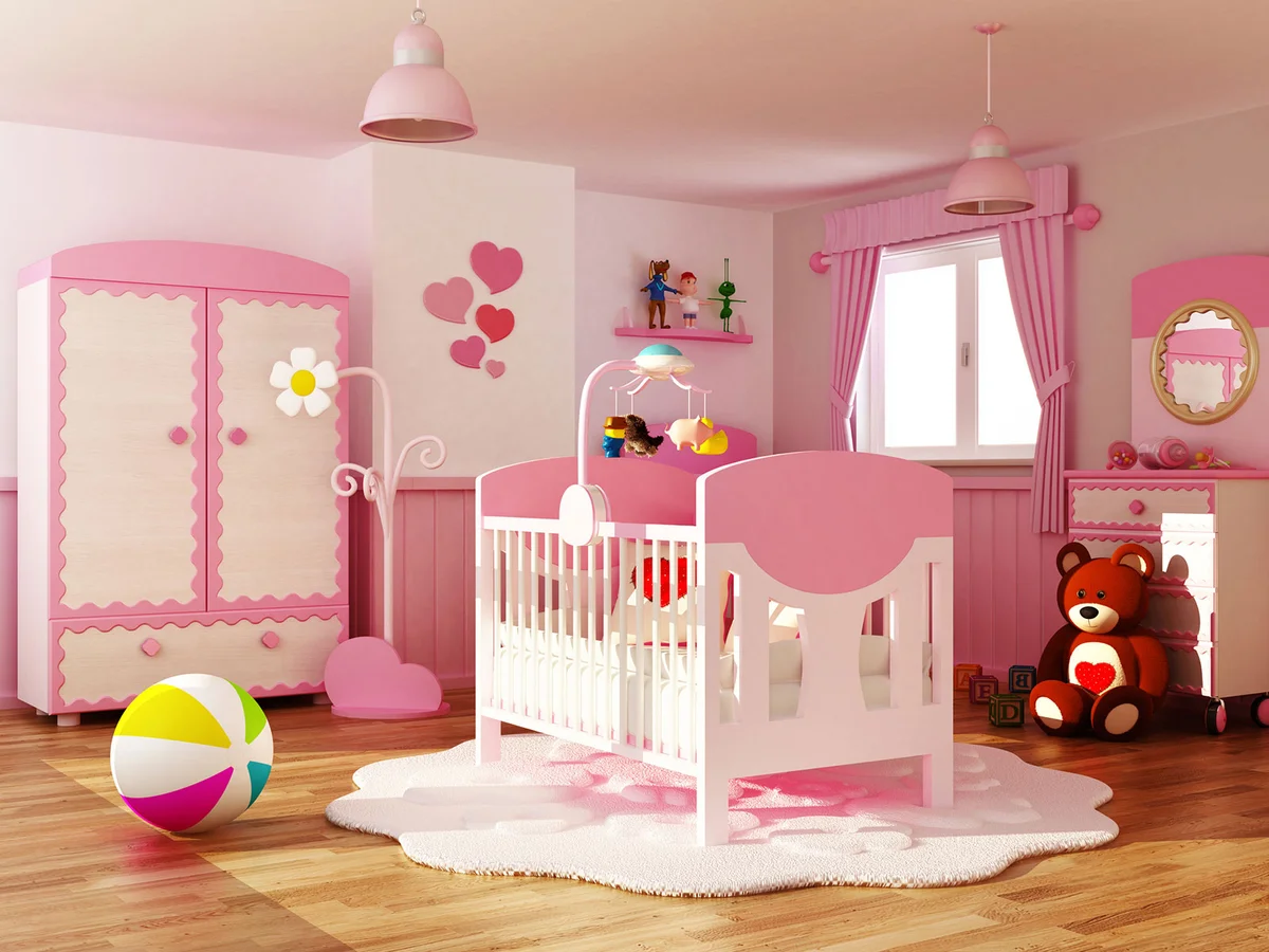 Baby Girl Pink Nursery