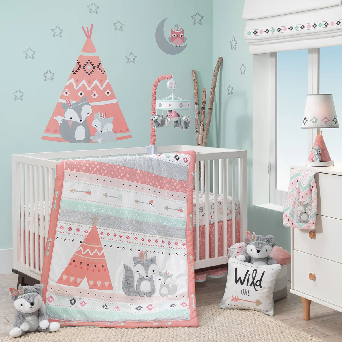 Lambs & Ivy®  Little Spirit Crib Bedding Collection