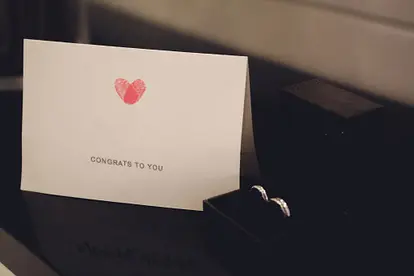 Wedding congrats