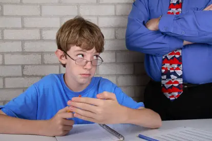 Cheating on test