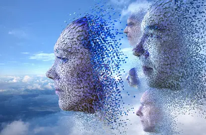 Faces in sky