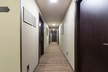Apartment corridor interior