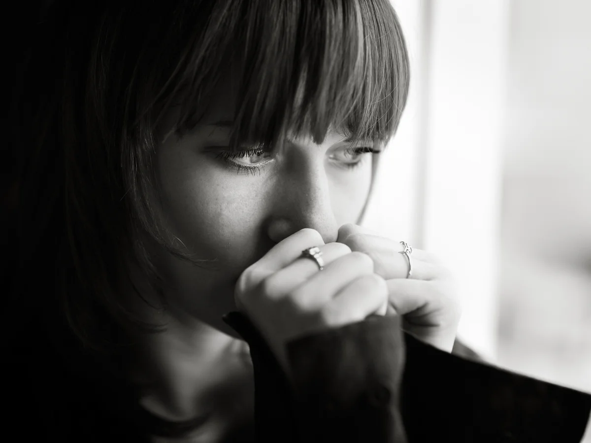 worried girl