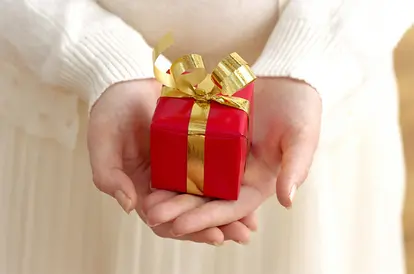 Small red gift