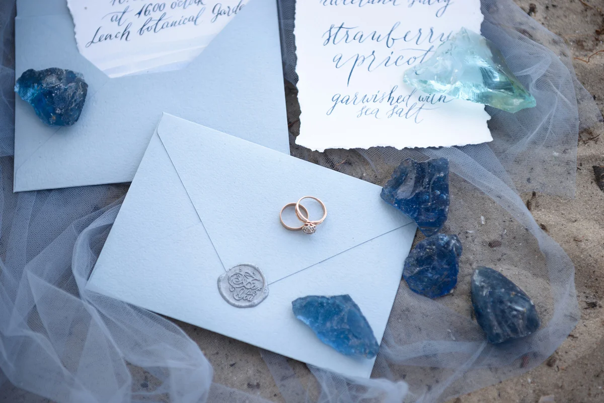 Wedding by the Sea Invitation