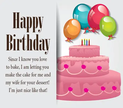 Mother-in-law birthday card from son-in-law