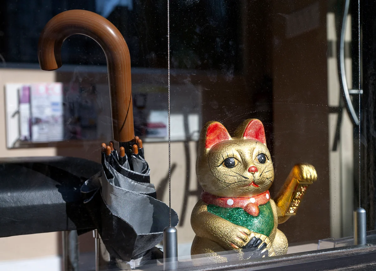 lucky cat for attracting customers
