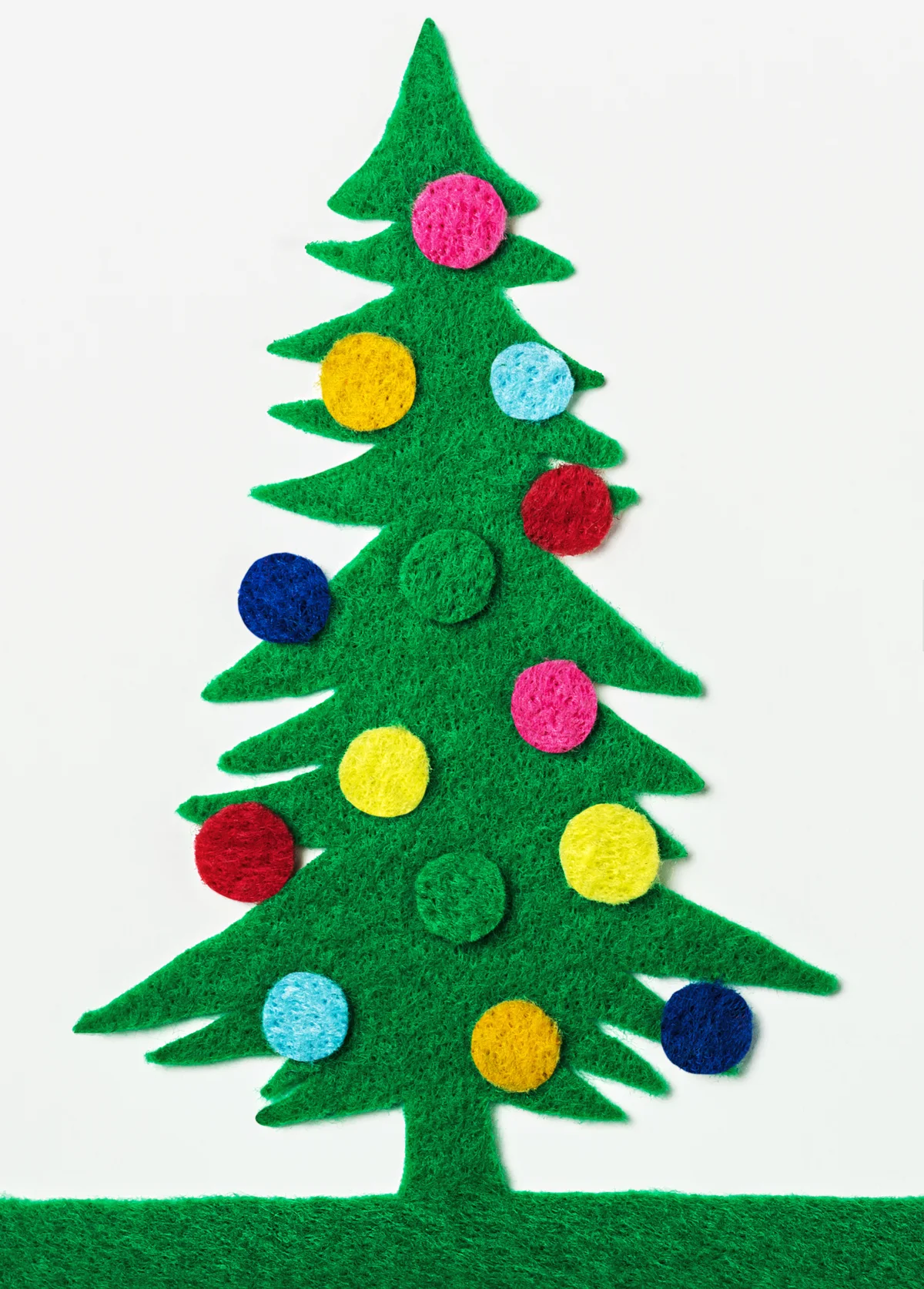 Felt christmas tree