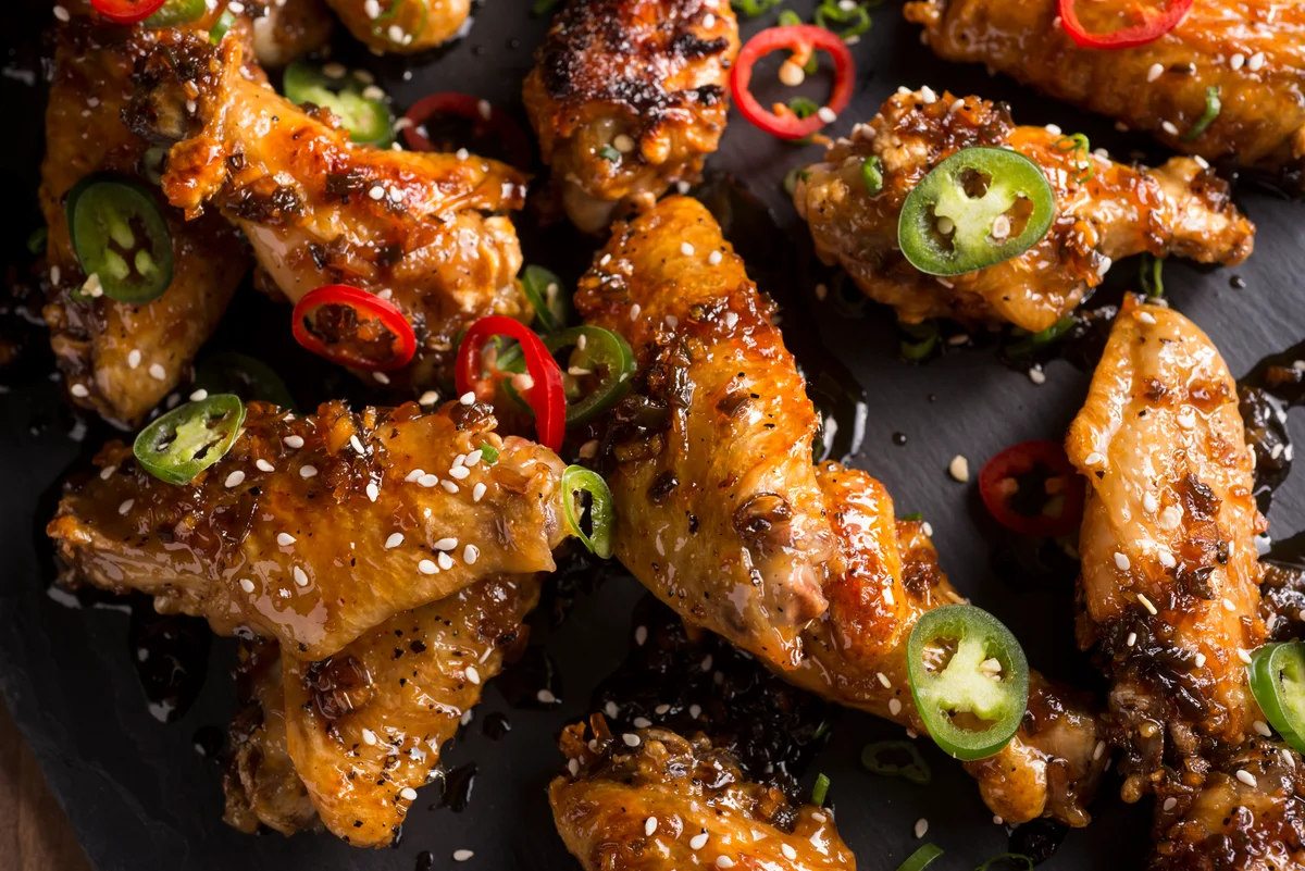Asian chicken wings