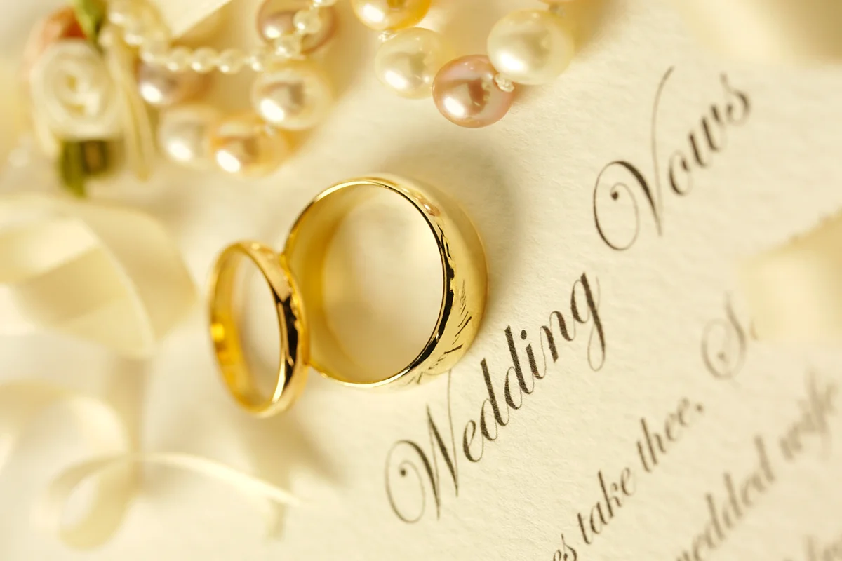 Two Rings on Wedding Vows