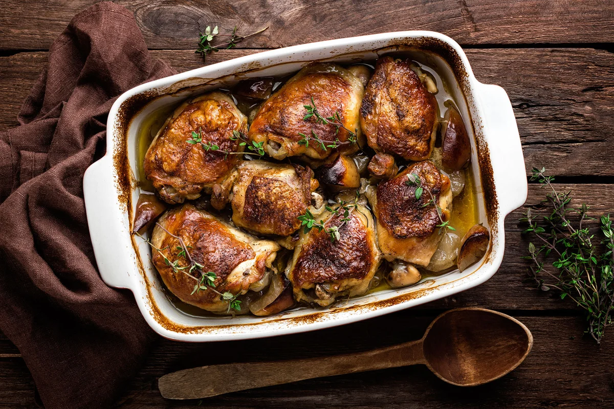 Baked Chicken Thighs