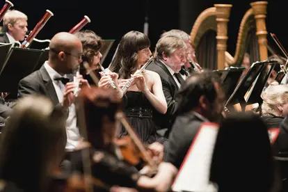 Winds section of orchestra