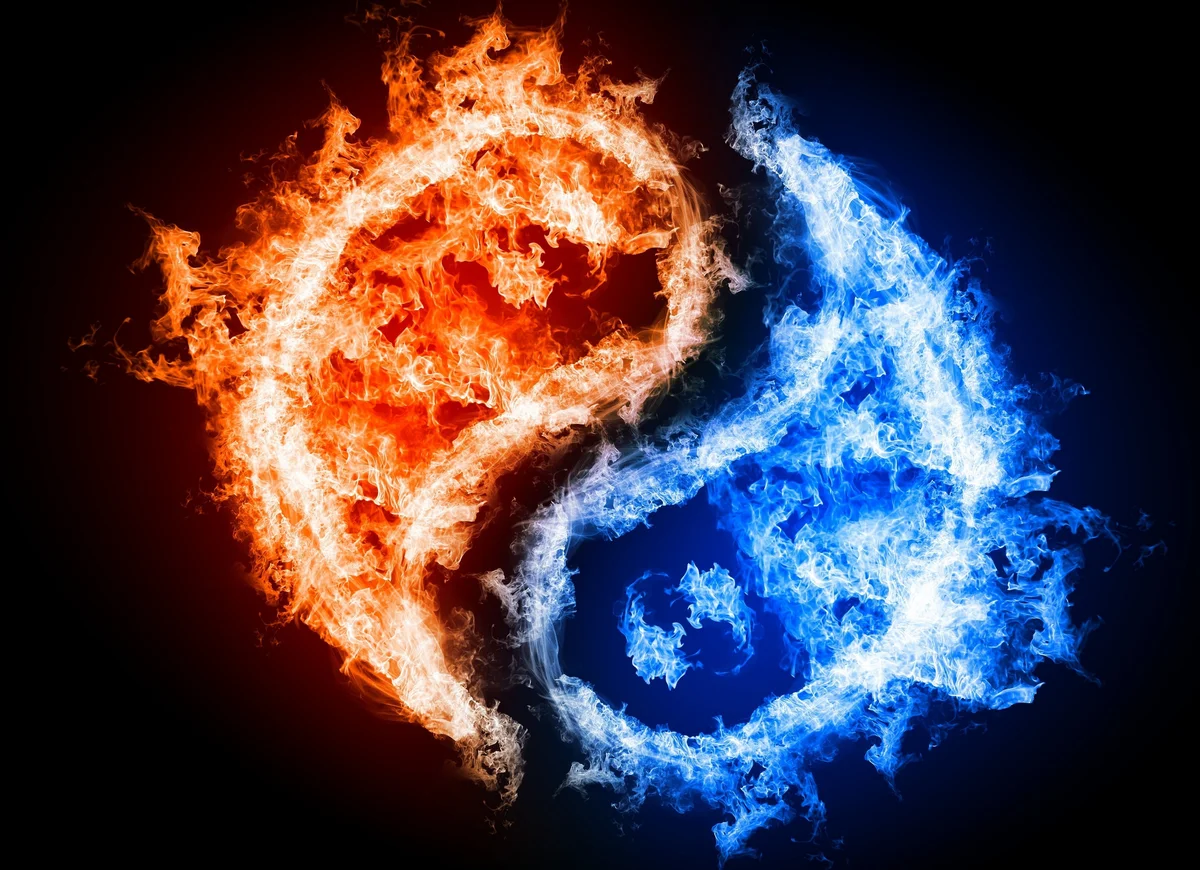 fire and water yinyang