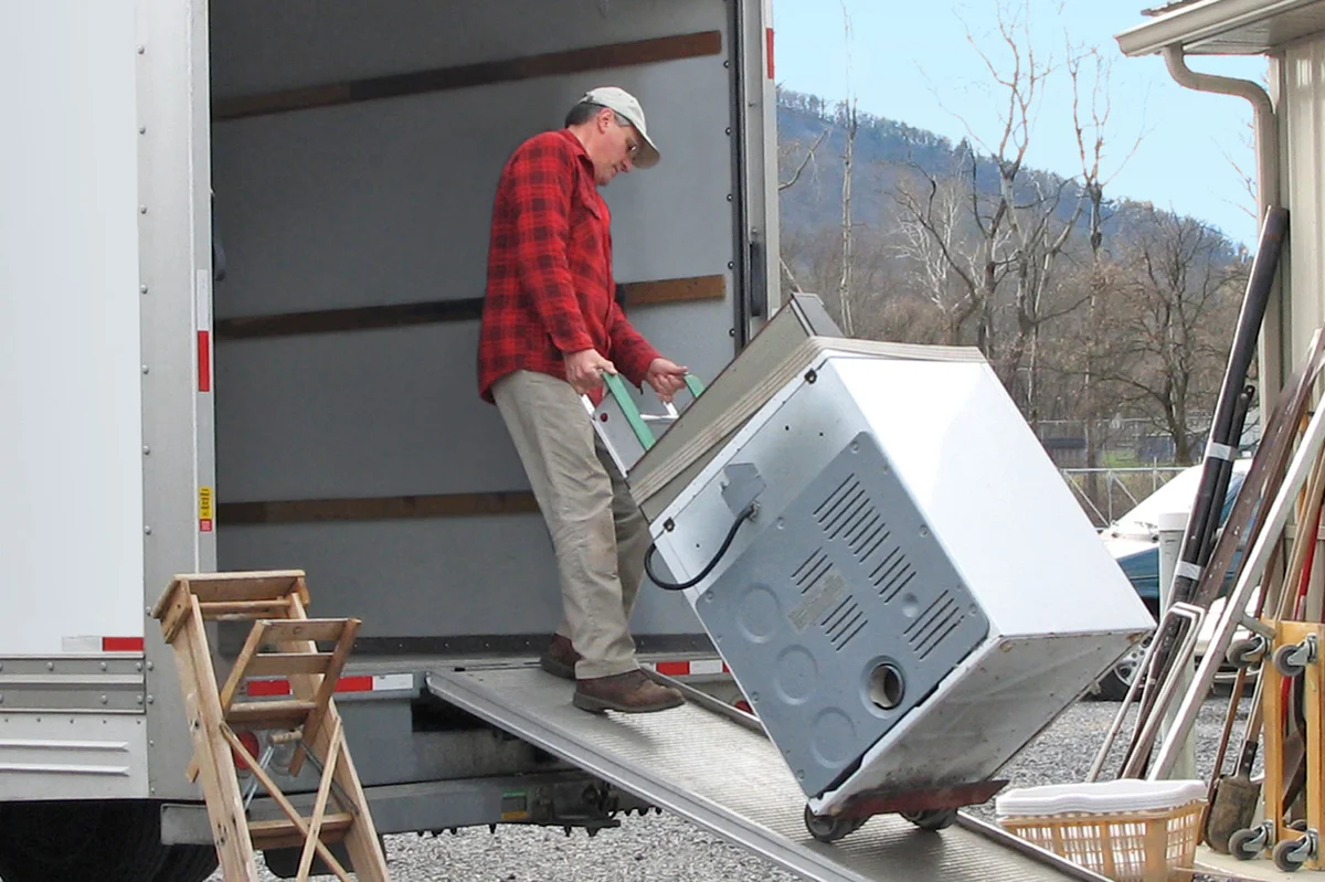 moving an appliance donation