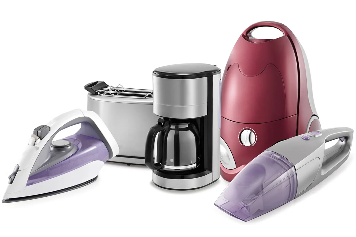 variety of small appliances
