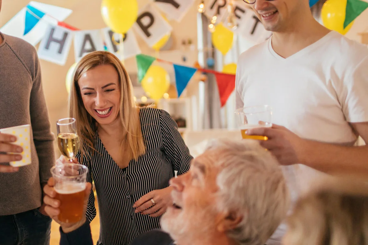 Retirement toast