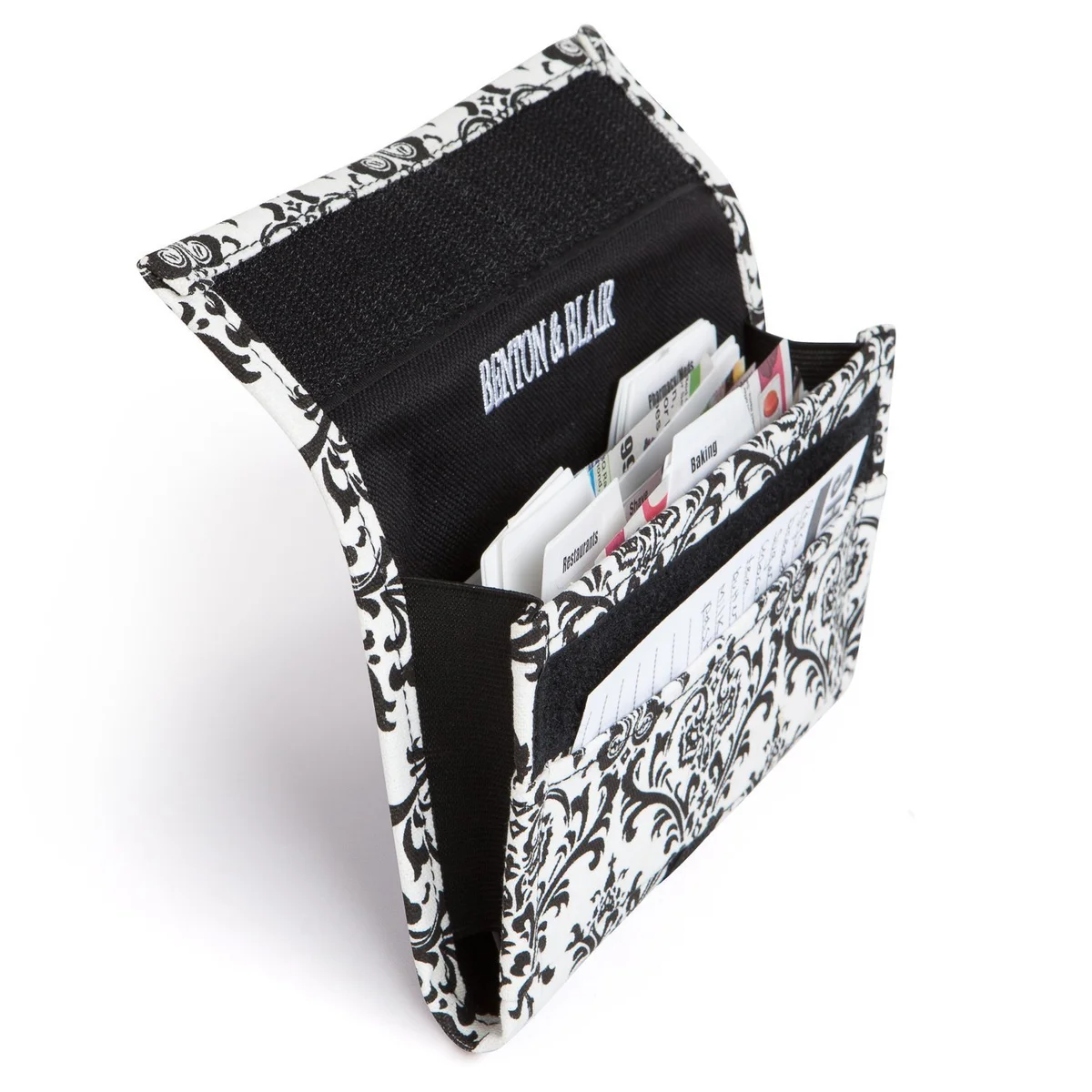 Damask Fabric Coupon Holder