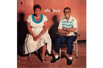 Ella Fitzgerald and Louis Armstrong