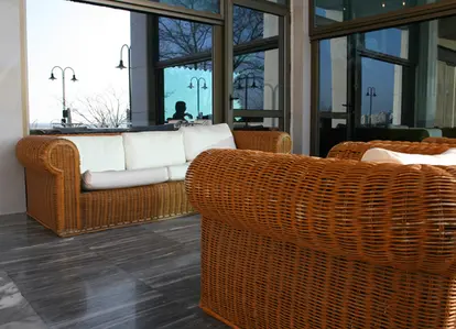 Bamboo sofa