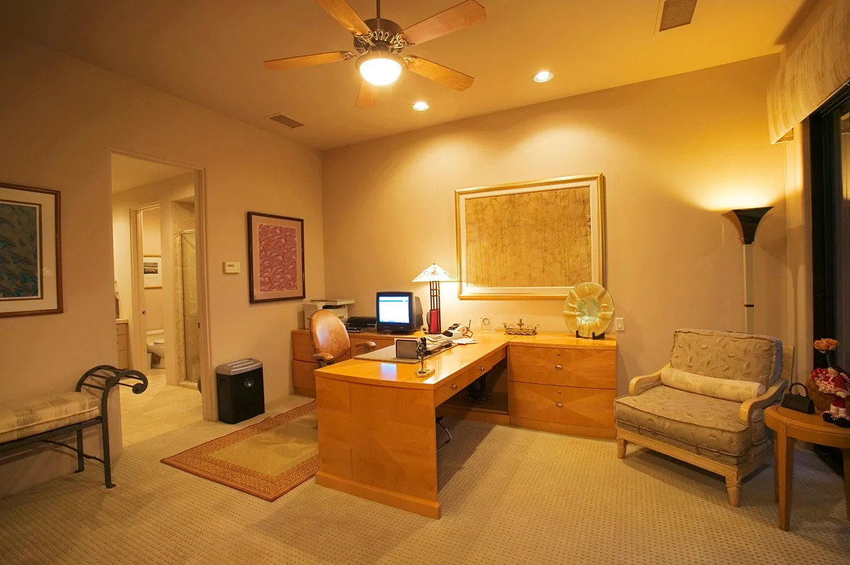 Lighting in home office