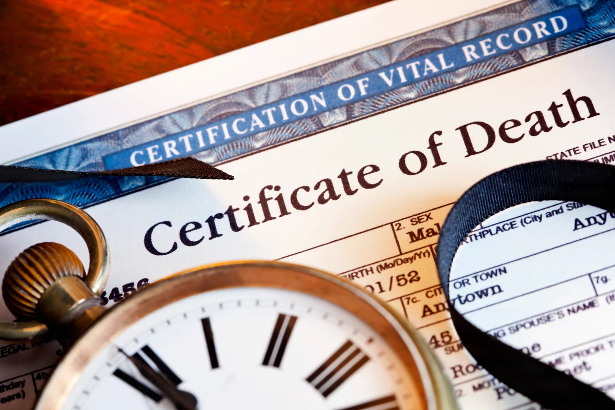 Certificate of Death